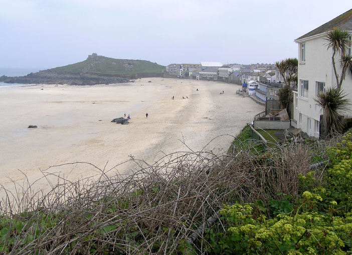 The town of St Ives, Cornwall