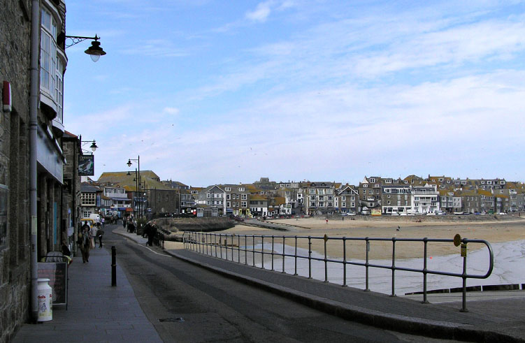 The town of St Ives, Cornwall