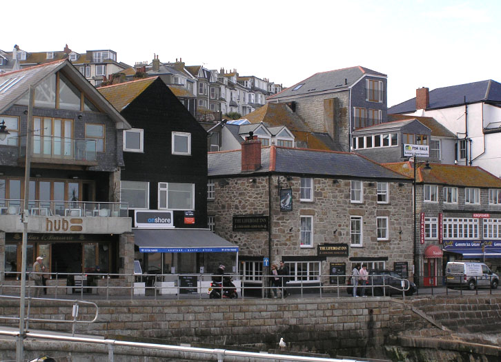 The town of St Ives, Cornwall