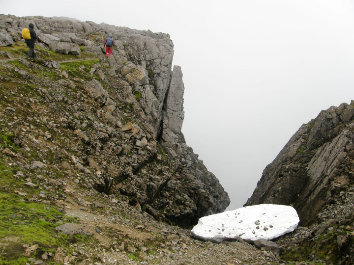 Snow on Ben Nevis