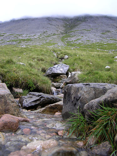 Brook on Ben Nevis