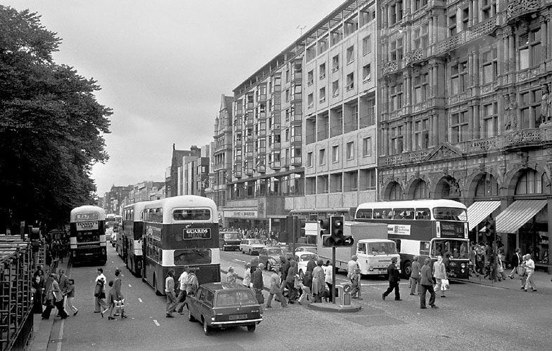 Princes Street, Edinburgh 1976