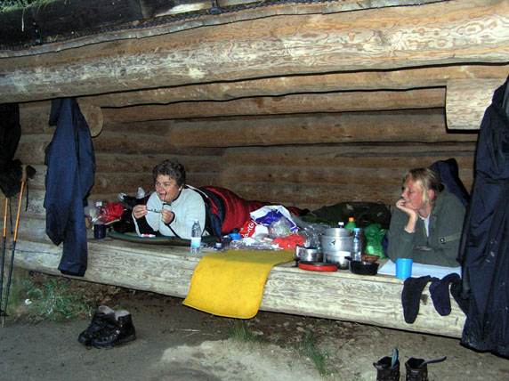 Shelter ved Asserbo Slotsruin