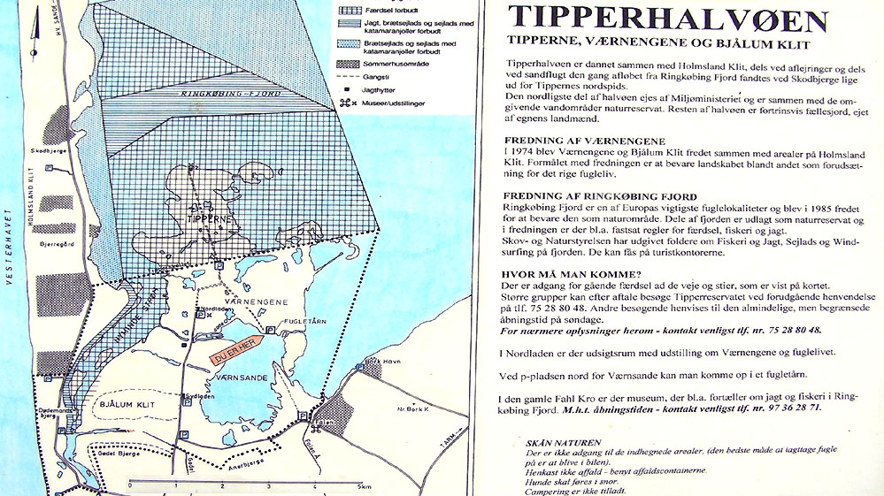 Kort over Tipperhalvøen