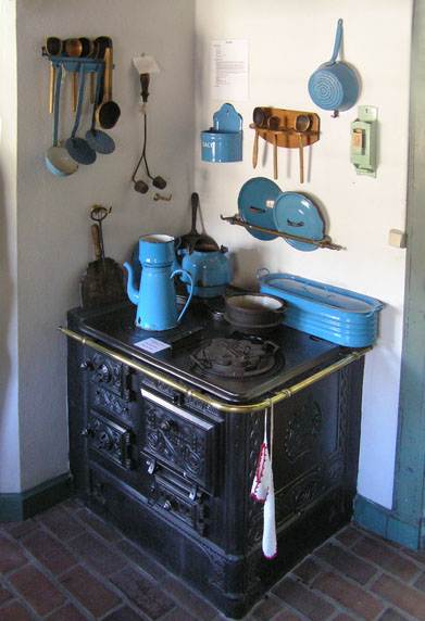 Køkken i Abelines Gaard