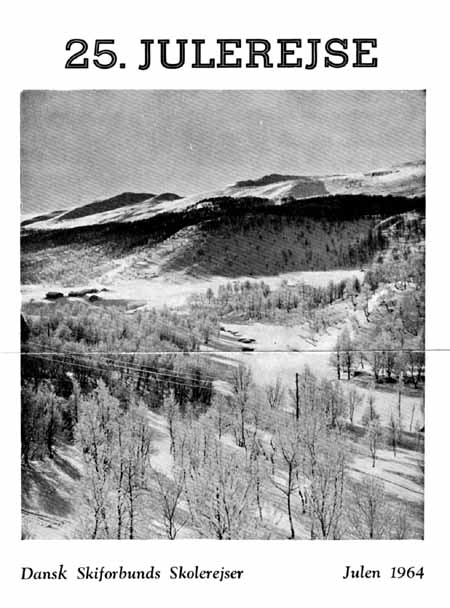 25. julerejse, Dansk Skiforbunds Skolerejser, julen 1964